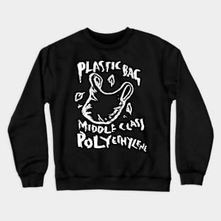 Polyethylene - Illustrated Lyrics - Inverted Crewneck Sweatshirt